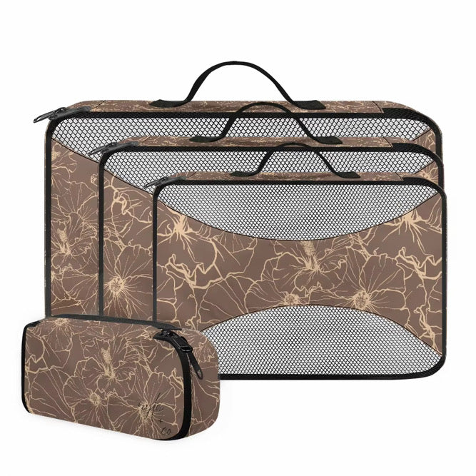 4 piece packing cube set