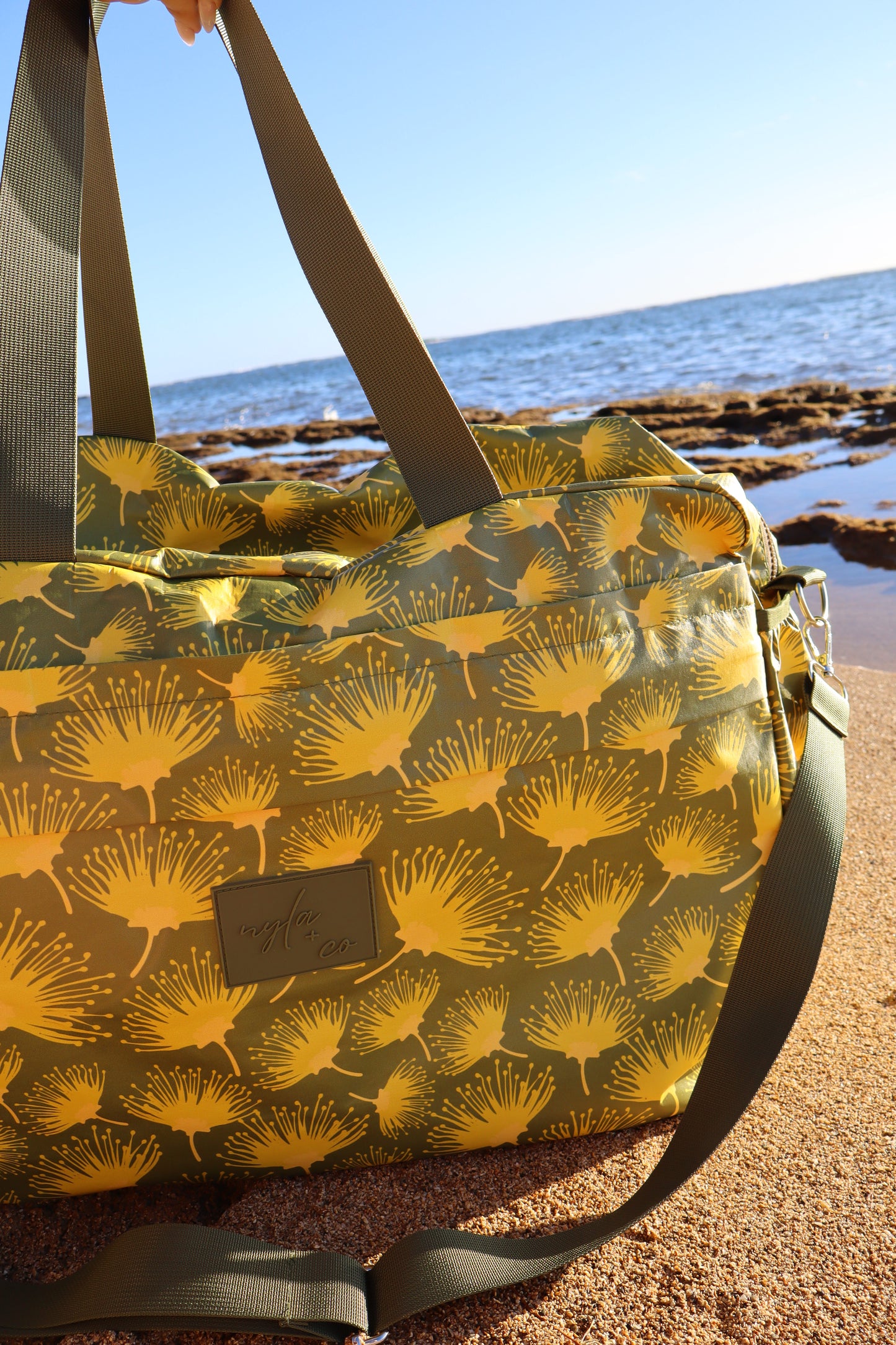 Lehua Tyvek Duffel Bag