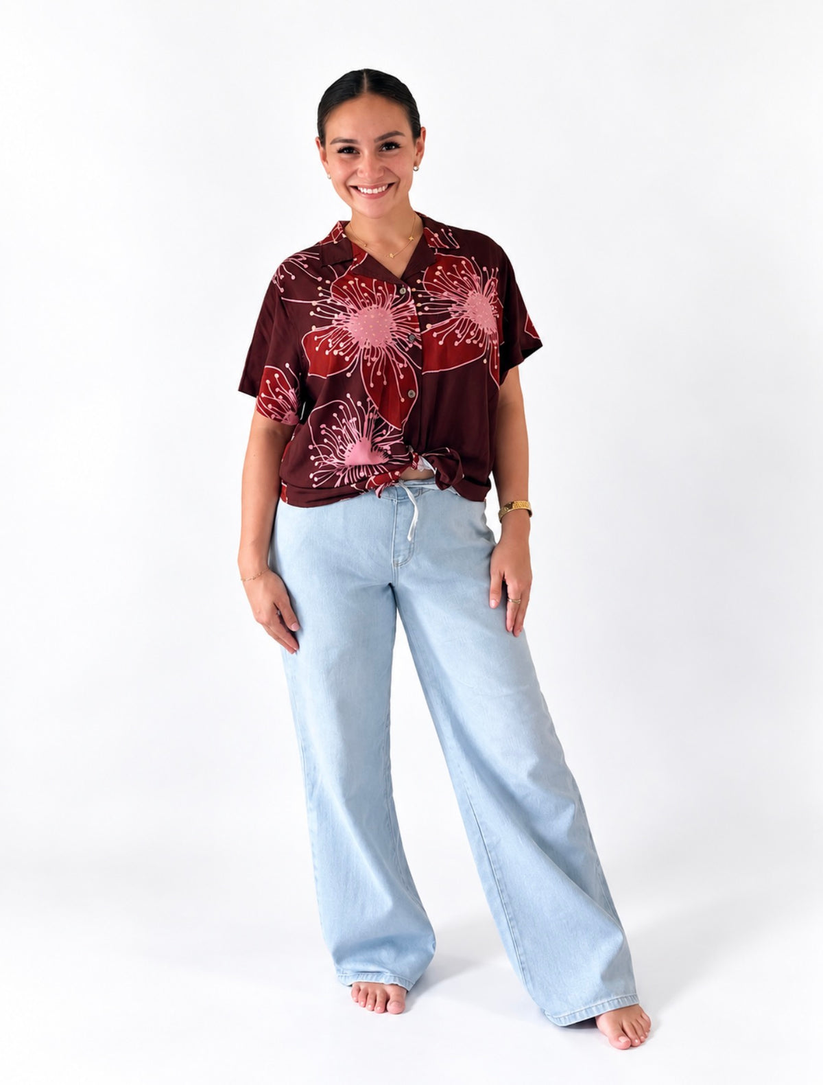 Button Down Tshirt